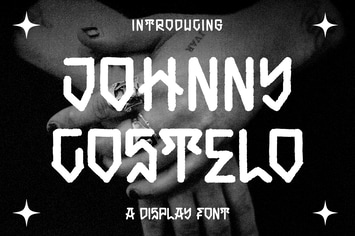 Johnny Castelo Display Font