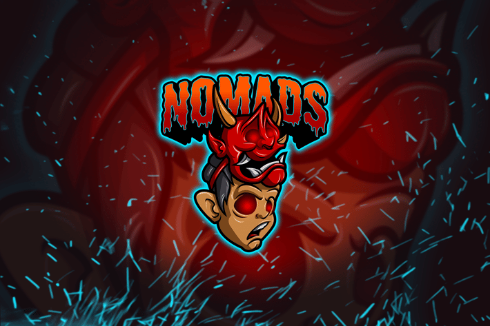 Nomad Face - Esports & Mascot Logo Template