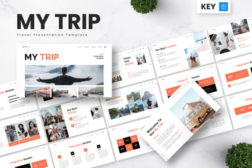 My Trip - Travel Keynote Templates