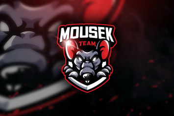 Mousek Team- Mascot & Sports Logo