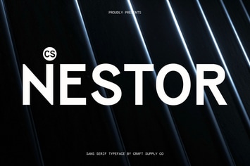 Nestor – Contemporary Font