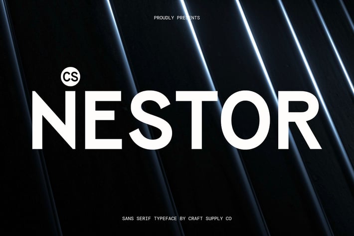 Nestor – Contemporary Font