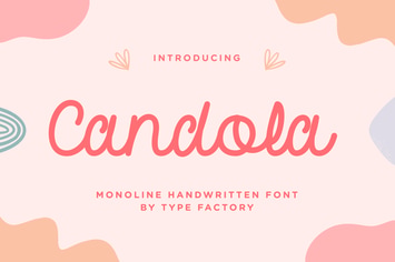Candola – Monoline Handwritten Font