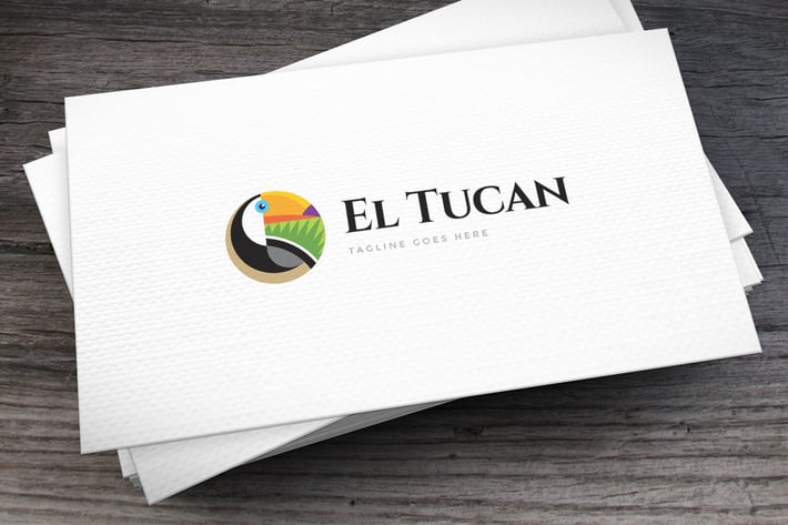 Toucan Logo Template