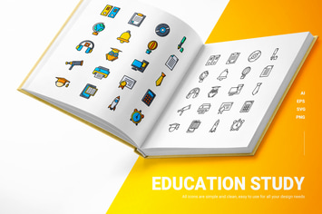 Education Study - Icons