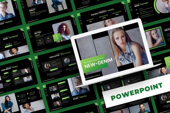 New-Denim - Powerpoint Template