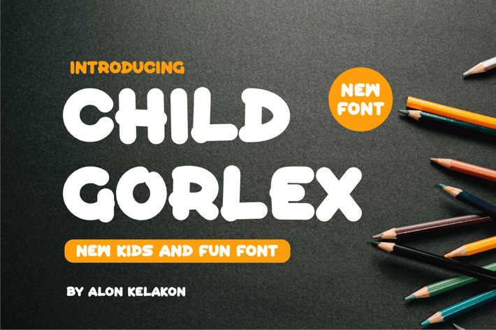 Child Gorlex - Kids Font