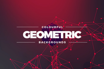 Geometric Colors Background