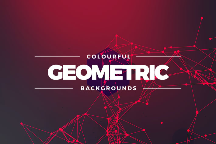 Geometric Colors Background