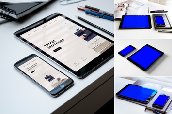 Multi Device Mockup Psd