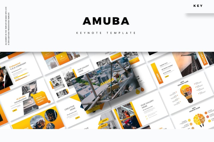 Amuba - Keynote Template