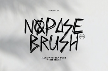 Nopase - Handwritten Brush