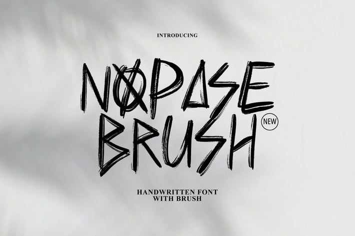 Nopase - Handwritten Brush