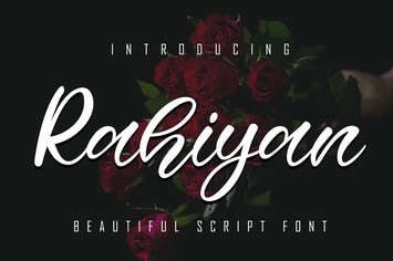 Rahiyan Beautiful Script