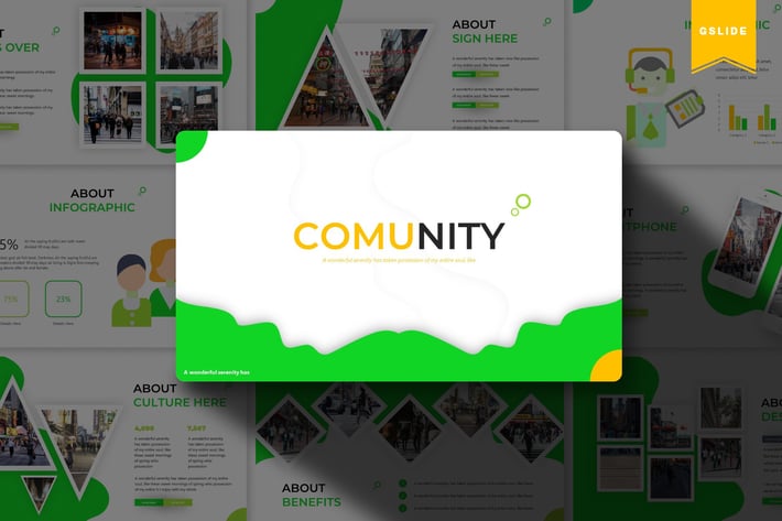 Comunity | Google Slides Template