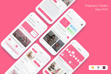 Pregnancy Tracker App UI Kit