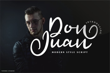 Don Juan | Modern Style Script