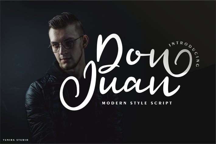 Don Juan | Modern Style Script