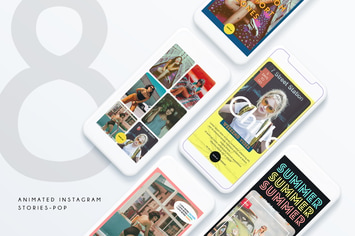 8 Animated Instagram Stories - I