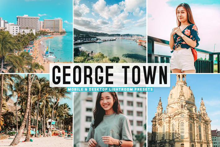 George Town Mobile & Desktop Lightroom Presets
