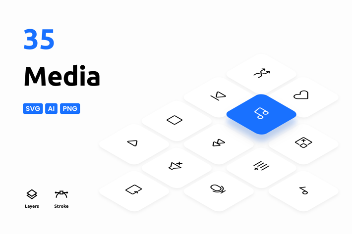 Media - Icons Pack