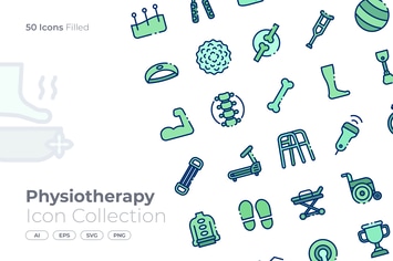 Physiotherapy Filled Icon