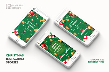 Christmas R1 Instagram Story Template