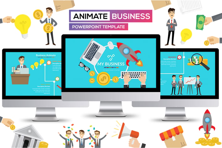 Business Animate Powerpoint Presentation 