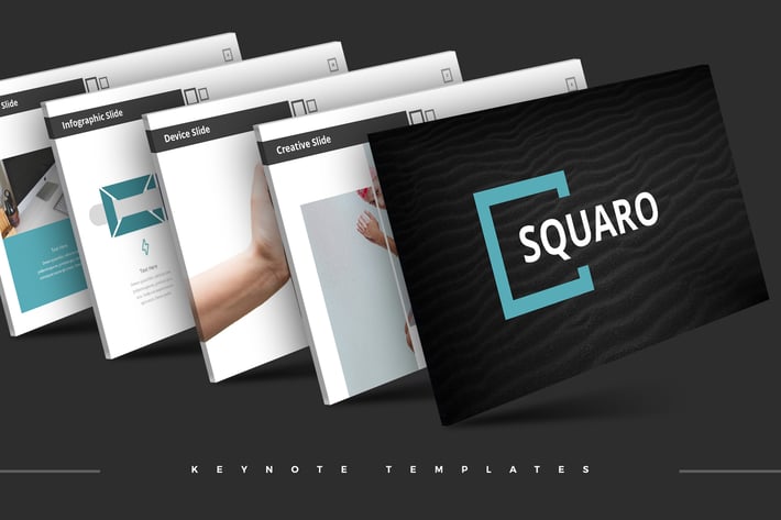 Squaro - Keynote Template