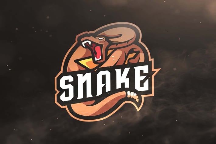 Snake Sport and Esports Logos