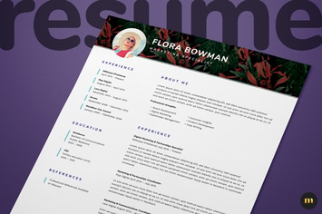 Single Page Resume/CV and Cover Letter