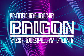 Baigon Display Music Font