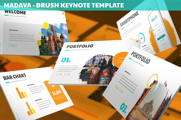 Madava - Brush Keynote Template