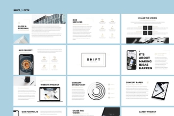 Shift - Simple Powerpoint Template
