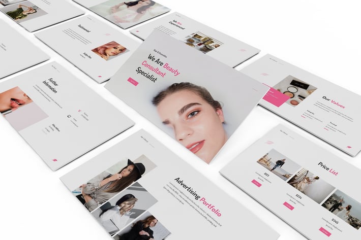 Makeup Artist Keynote Template