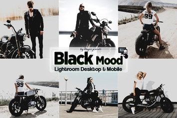 Black Mood Lightroom Presets Mobile & Desktop