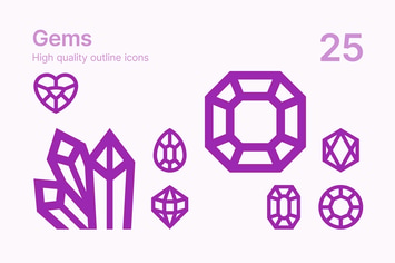 Gem Icons