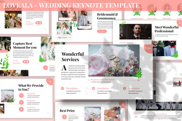 Loveala - Wedding Keynote Template