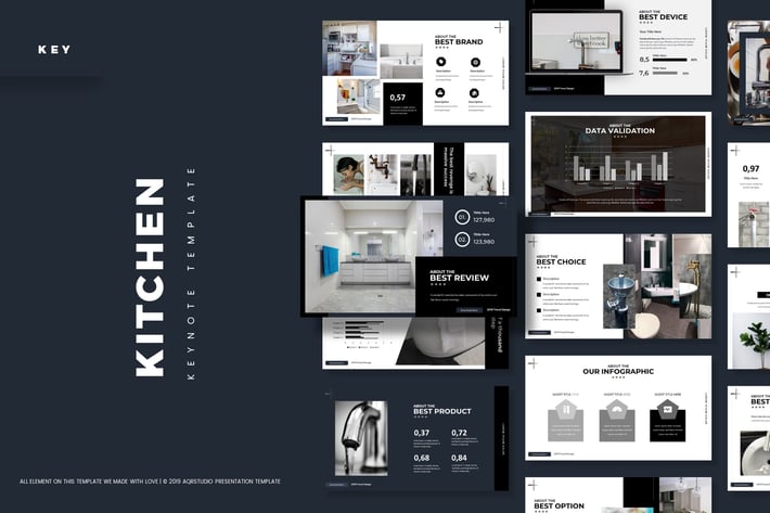 Kitchen Tools - Keynote Template
