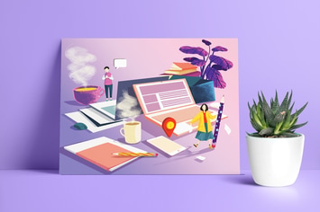 Online Education Digital Art - Nh