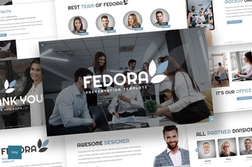 Fedora - Business Keynote Template