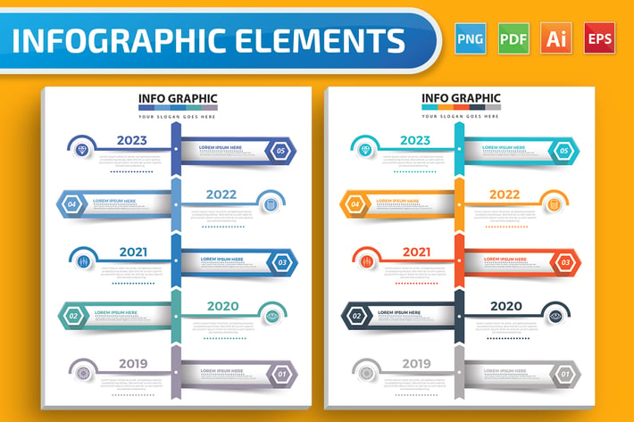 Timeline Infographics design