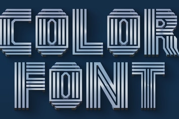 Simple Lines - Color SVG Font