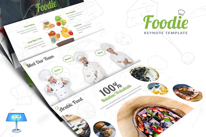 Foodie Keynote Template