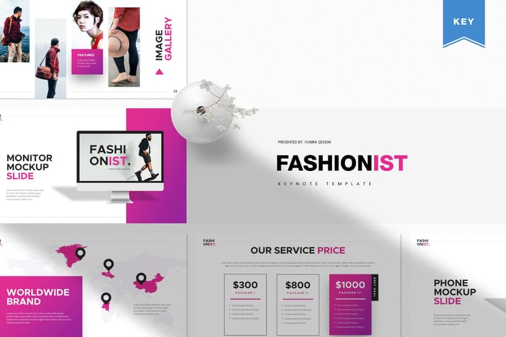 Fashionist | Keynote Template