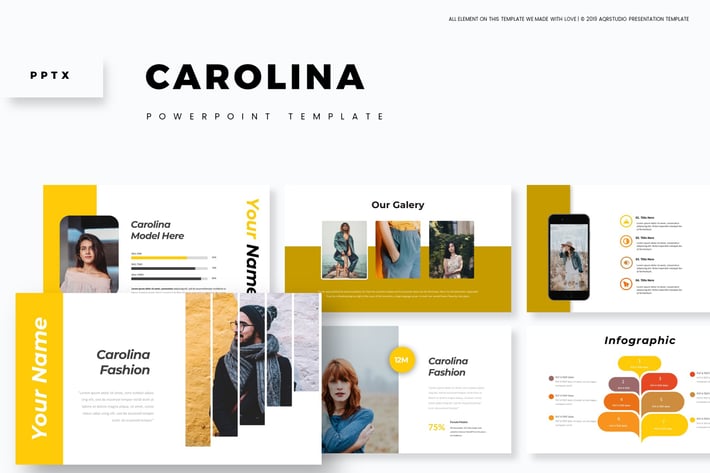Carolina - Powerpoint Template