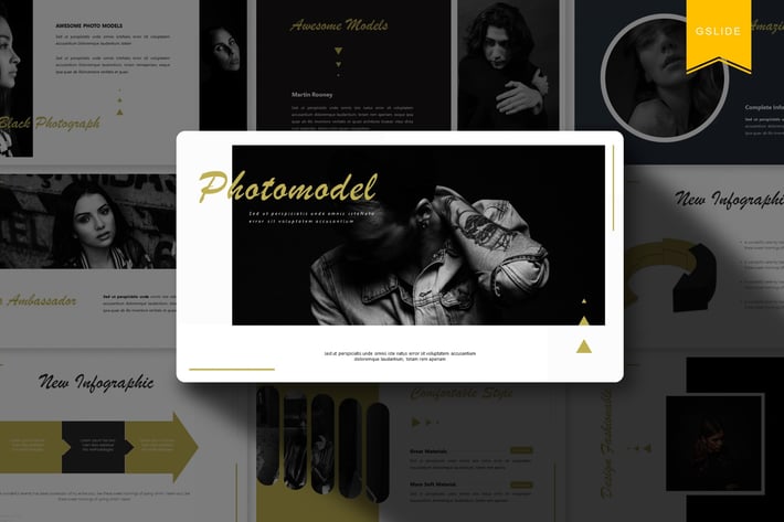 Photomodel | Google Slides Template