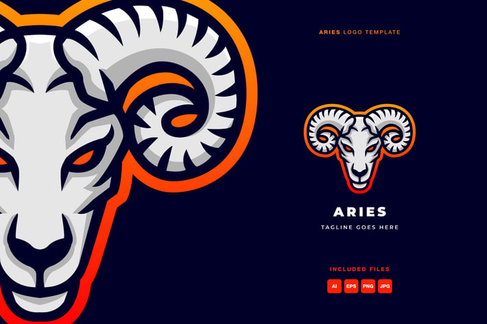Aries Logo Template