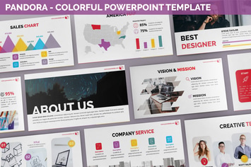 Pandora - Colorful Powerpoint Template