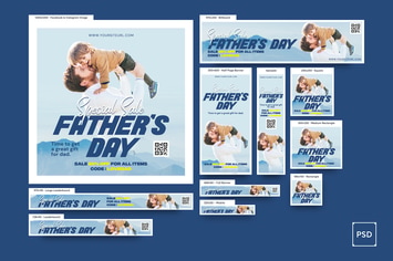 Father's Day Banners Ad
